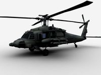 Blackhawk Helicopter3d model