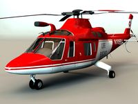 Agusta A109 Helicopter3d model
