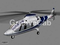 Agusta V3 Helicopter3d model