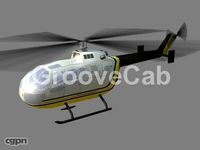 Bo105 Helicopter V13d model