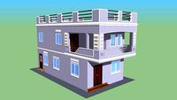 Champa House 2 floors in Phnom penh Cambodia
