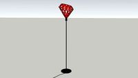 ZAHA LIGHT red floor lamp 2