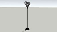 ZAHA LIGHT grey floor lamp 2