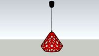 ZAHA LIGHT orange pendant 2