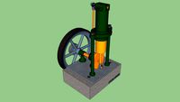 Working Steam Engine