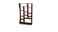 81997 Shelf Rettangolo Oak Right 200x117cm