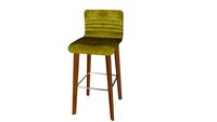 81996 Bar Stool LARA Green Velvet