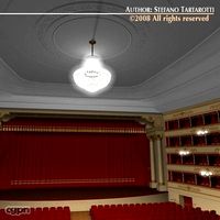 Old theatre3d model