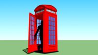 red phone box
