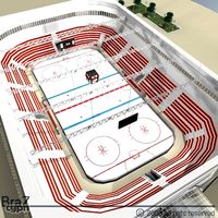 Hockey Stadium3d model