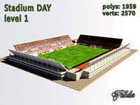 Stadium Level 1 Day3d model