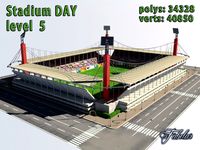 Stadium Level 5 Day3d model