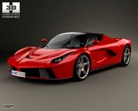 Ferrari F70 LaFerrari 20143d model