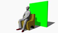3Dman Chroma key shoot