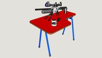 Airgun - FX Impact PCP - Shooting Table