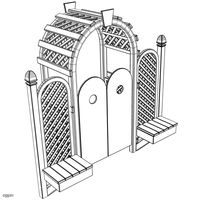 Arbor Trellis Style 53d model