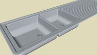 Double Kitchen sink - lavello per cucina