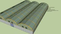 Wooden + Polycarbonate Greenhouse