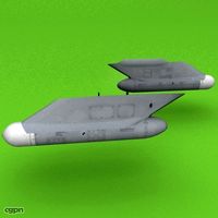 AN/ASQ-213 HARM Targeting Systems (HTS)3d model