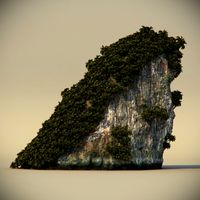 Thailand Rock 23d model