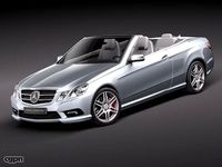 Mercedes E class cabriolet 20103d model