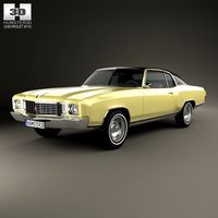 Chevrolet Monte Carlo 19723d model