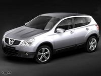 Nissan Qashqai3d model