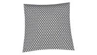 ALMOFADA ESTAMPA MINI ARABESCO AZUL E BRANCO - 45X45CM