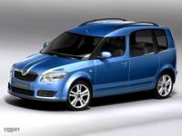 Skoda Roomster3d model