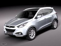 Hyundai ix35 20113d model