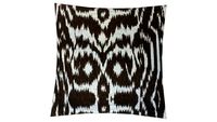 ALMOFADA ESTAMPA ABSTRATA MARROM E BEJE - 45X45CM