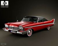 Plymouth Fury Sport coupe 1959-19623d model
