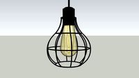 Foco Edison- Bulb lamp - Bombilla - Vray Ready
