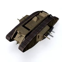 Mk-IV Tank3d model