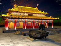 China Temple lighting 63d model