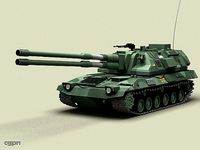 Self Propelled Howitzer(china)3d model