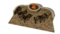 Allan Block Patio Package - Chianti