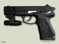 China 92 pistol3d model