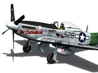 North American P-51D Mustang - The Enchantress3d model