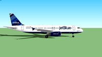 2017 Jetblue A320 Barcode Tail (N597JB)