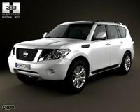 Nissan Patrol 20113d model