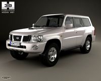 Nissan Patrol (Y61) 20043d model