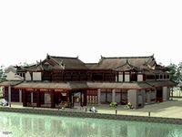 The Fulongguan Temple3d model