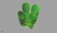 DRIADE CLOVER RON ARAD3d model