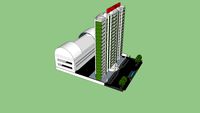 EDIFICIO HOLLYWOOD (69 POR 55 A AREA =3795m²)