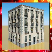 Low Poly Building 143d model