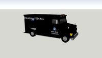 PATRULLA CAMION BLINDADO POLICIA FEDERAL PREVENTIVA