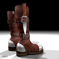 Commando Boots3d model