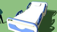 hospital bed