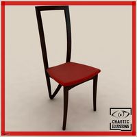 3 legged Chair3d model